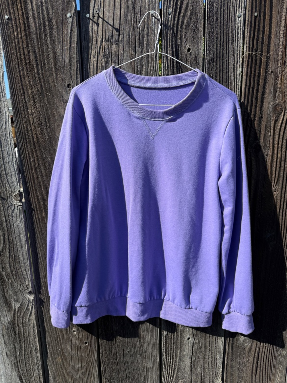 Lavender Crewneck Sweatshirt